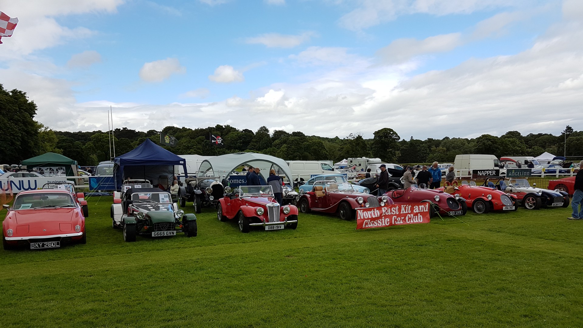 Photo of Club Members at Classics in Corbridge 2016